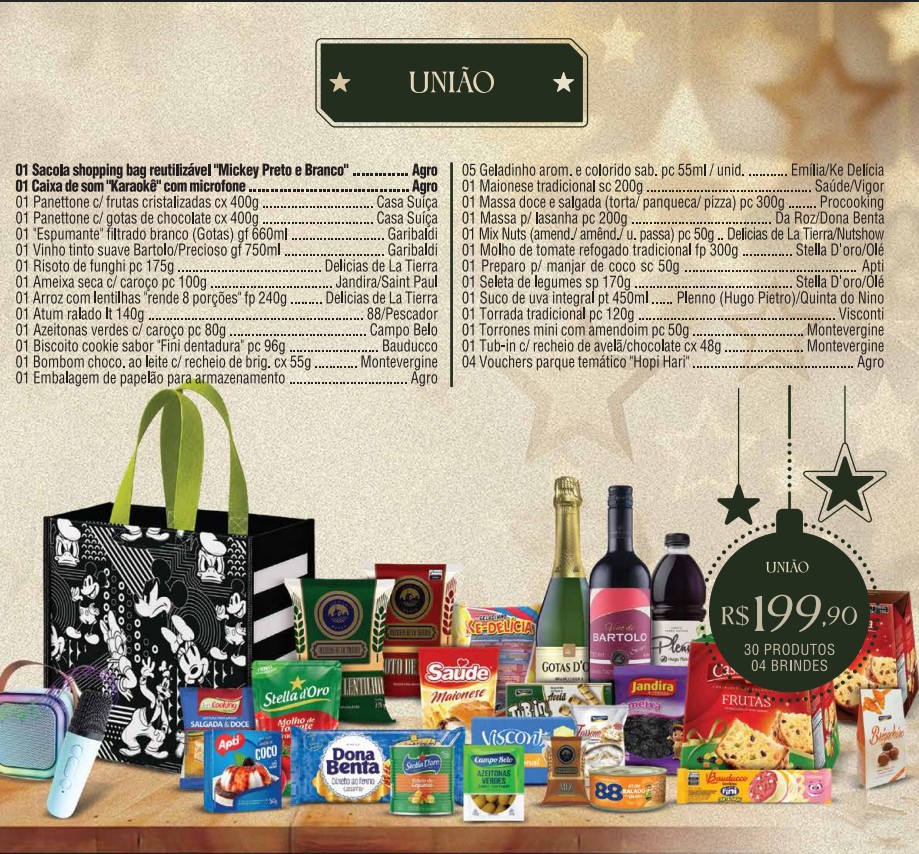 cestas De Natal Uniao