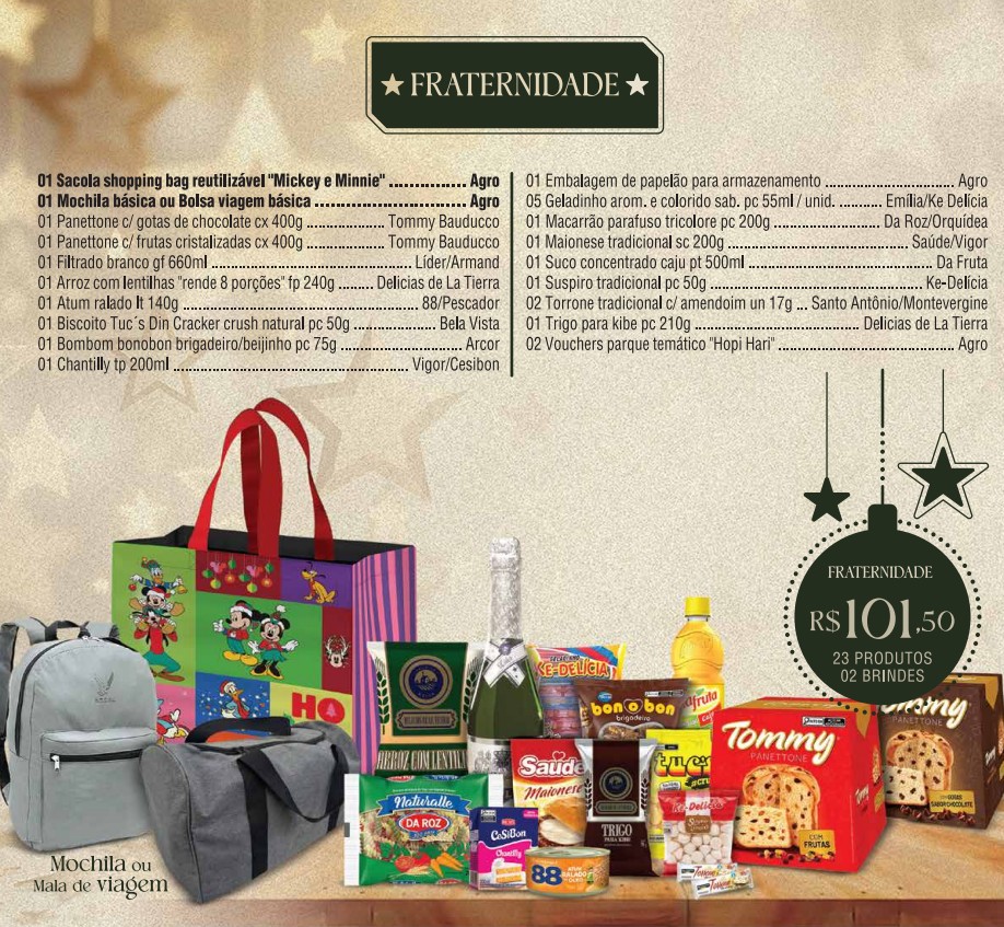 cesta De Natal Fraternidade