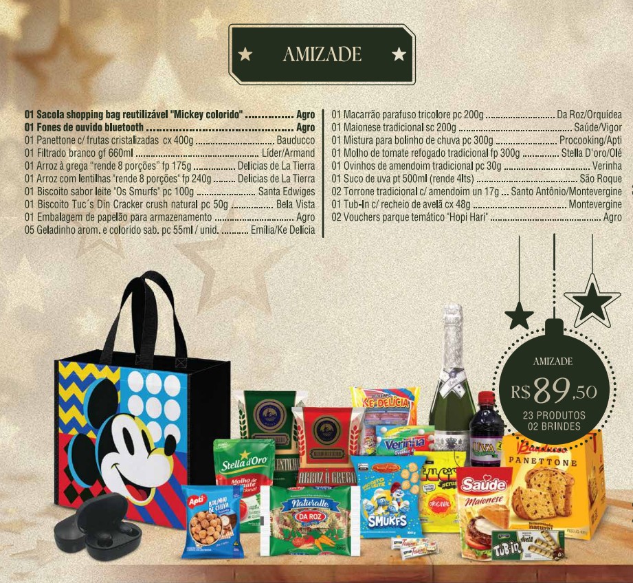 Cesta De Natal Amizade