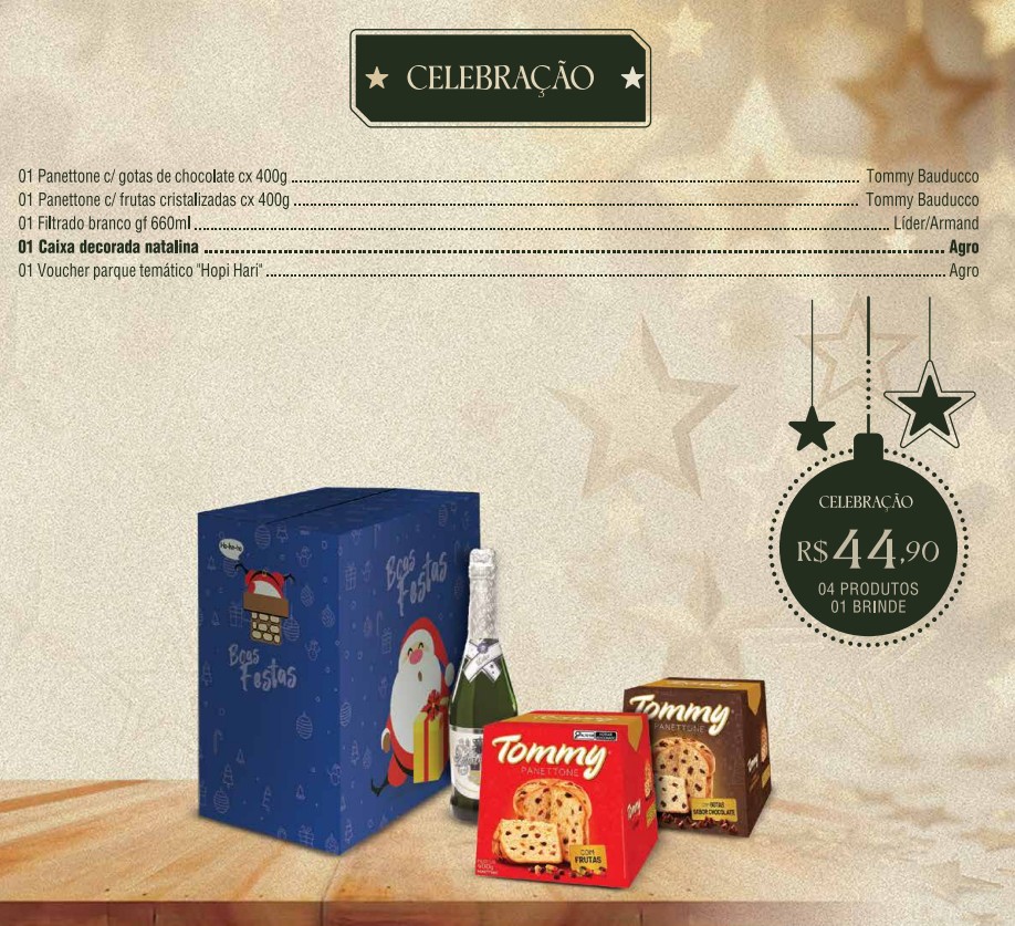 Cesta De Natal Celebracao