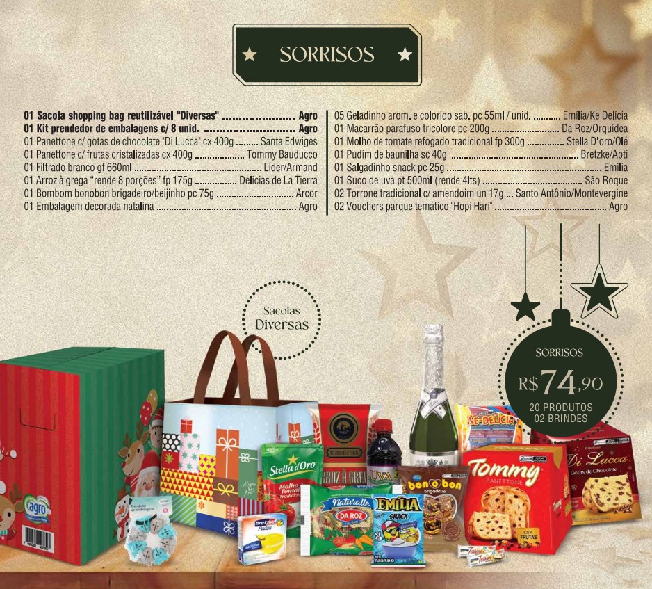 Cesta De Natal Sorrisos